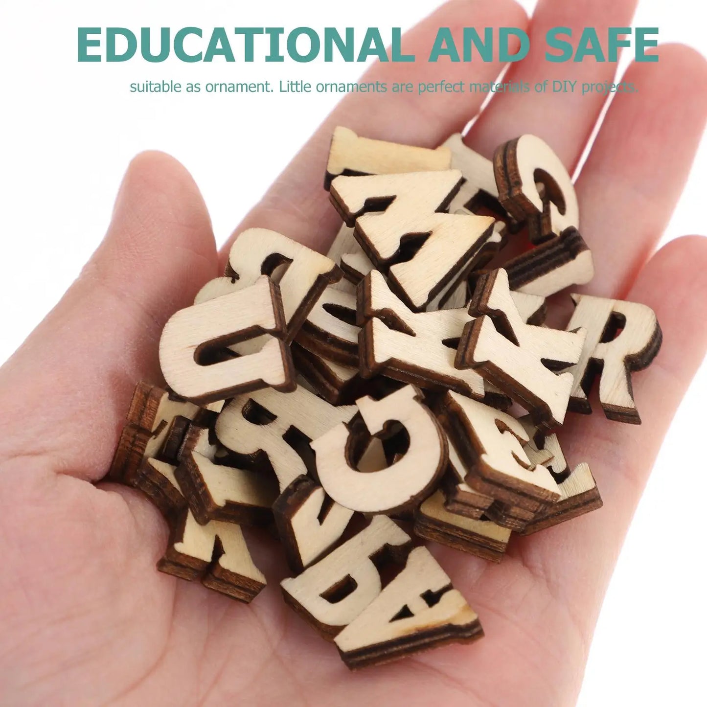 100pcs 15mm DIY Educational Toy Natural Wooden Slice