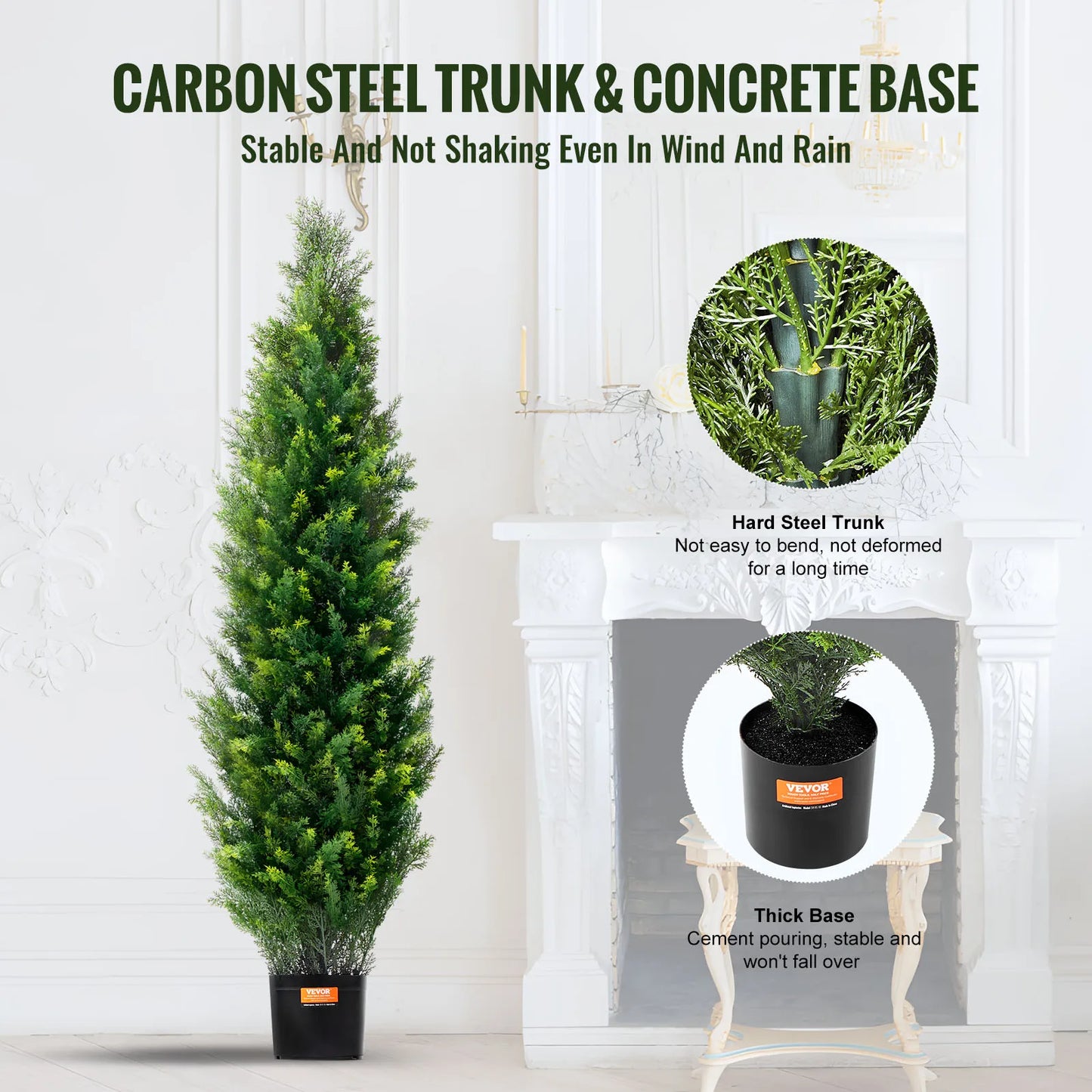 Cedar Topiary Tree, Evergreen Pine
