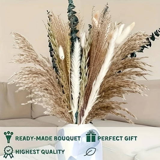 PAMPAS Grass Dried Reed Bouquet Bohemian Luxury