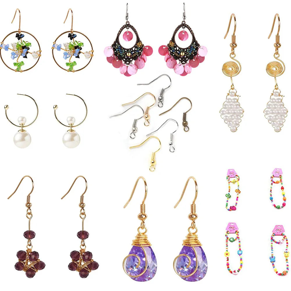 2456-Piece Deluxe DIY Bead Jewelry Making Complete Kit