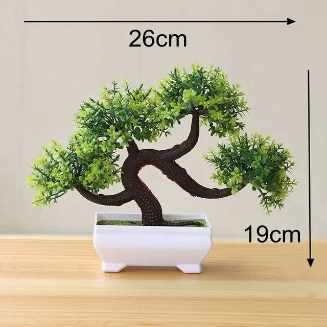 Artificial Pine Tree, Persian Grass, Eucalyptus, Bonsai