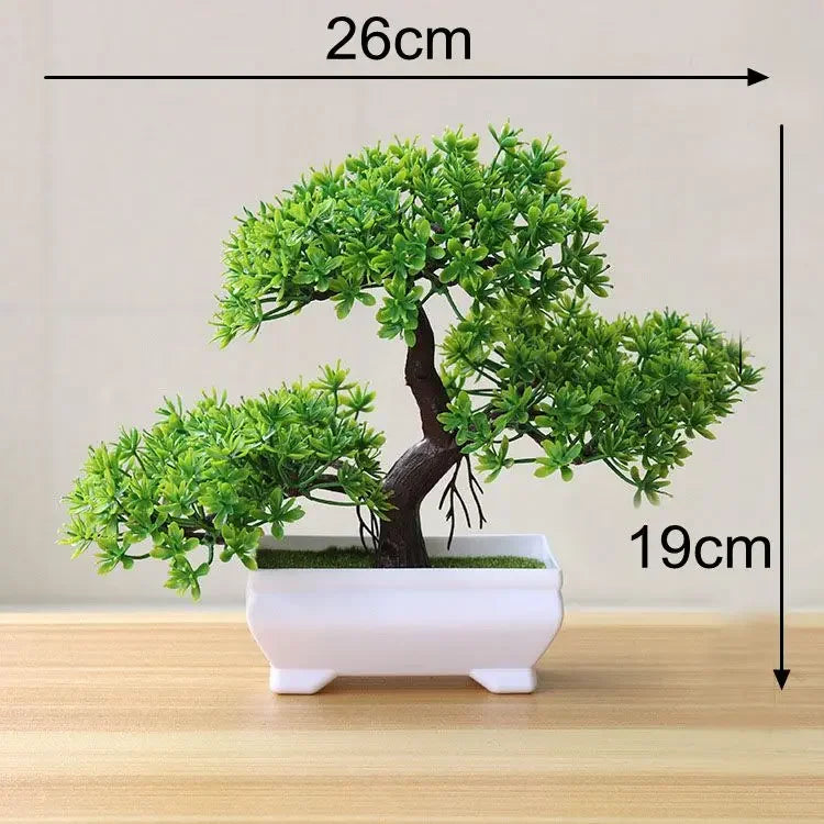 Artificial Pine Tree, Persian Grass, Eucalyptus, Bonsai