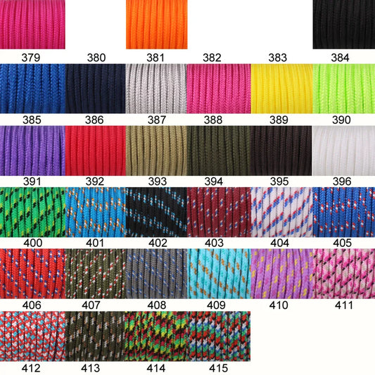 Paracord 3mm 100F-T 50FT Rope Strand