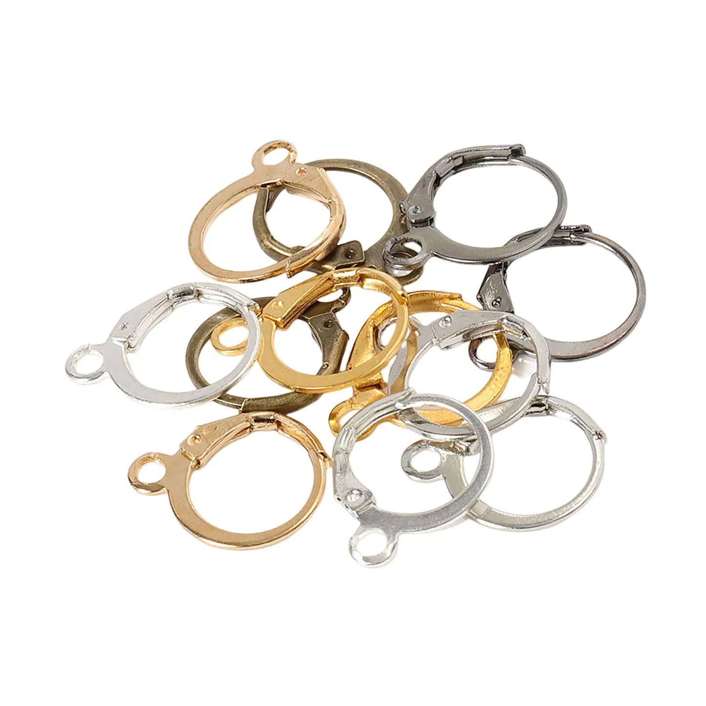 French Lever Earring Hooks Set 50pcs