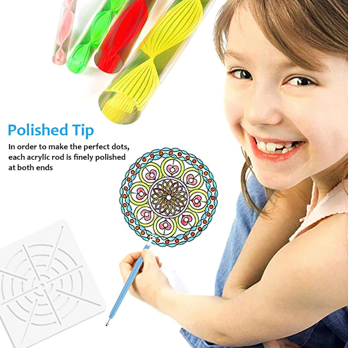 Mandala Painting Set, Dotting Tools, Art Supplies