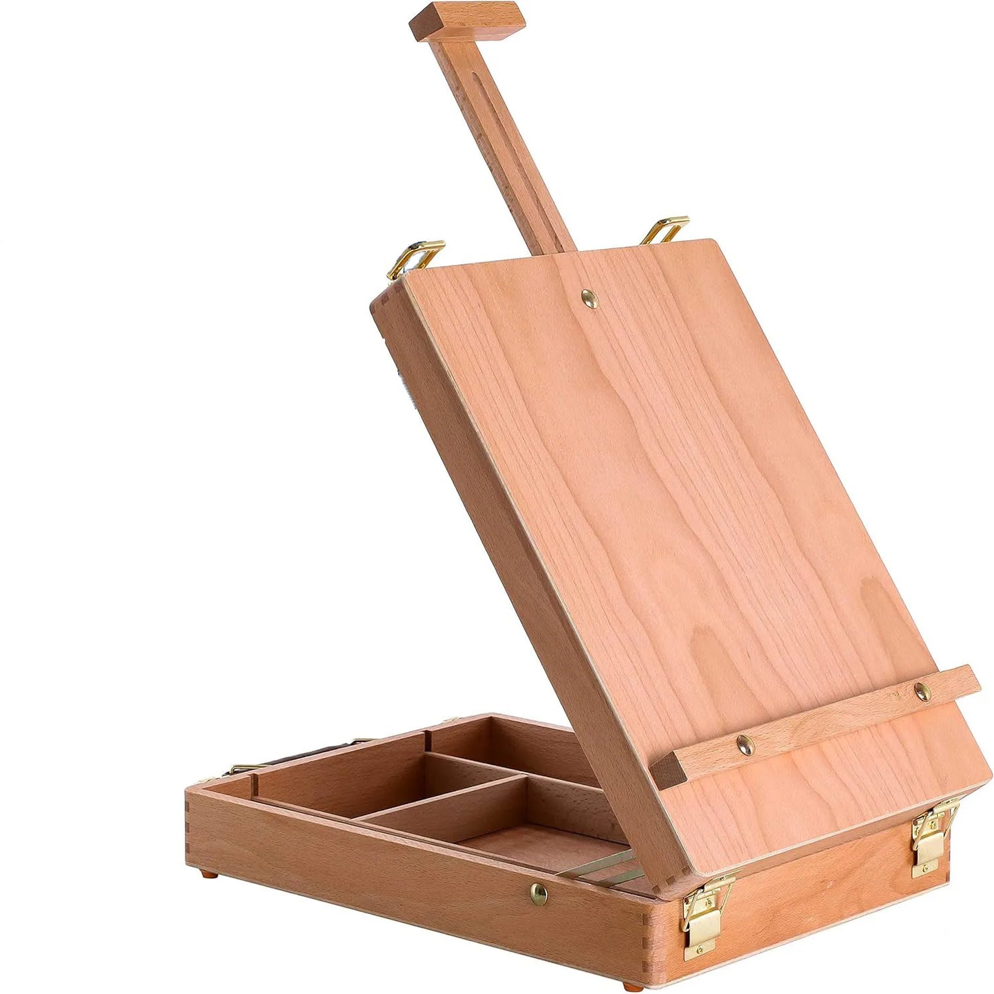 Adjustable Table Sketch box Easel, Storage Case