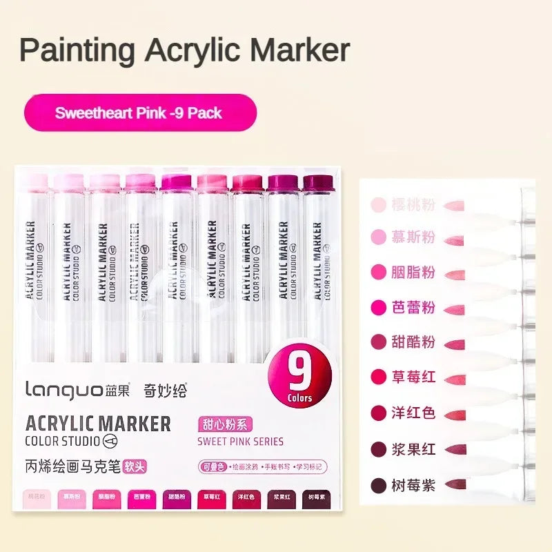 Acrylic Paint Art Marker Pen-Ceramic, Glass, Fabric