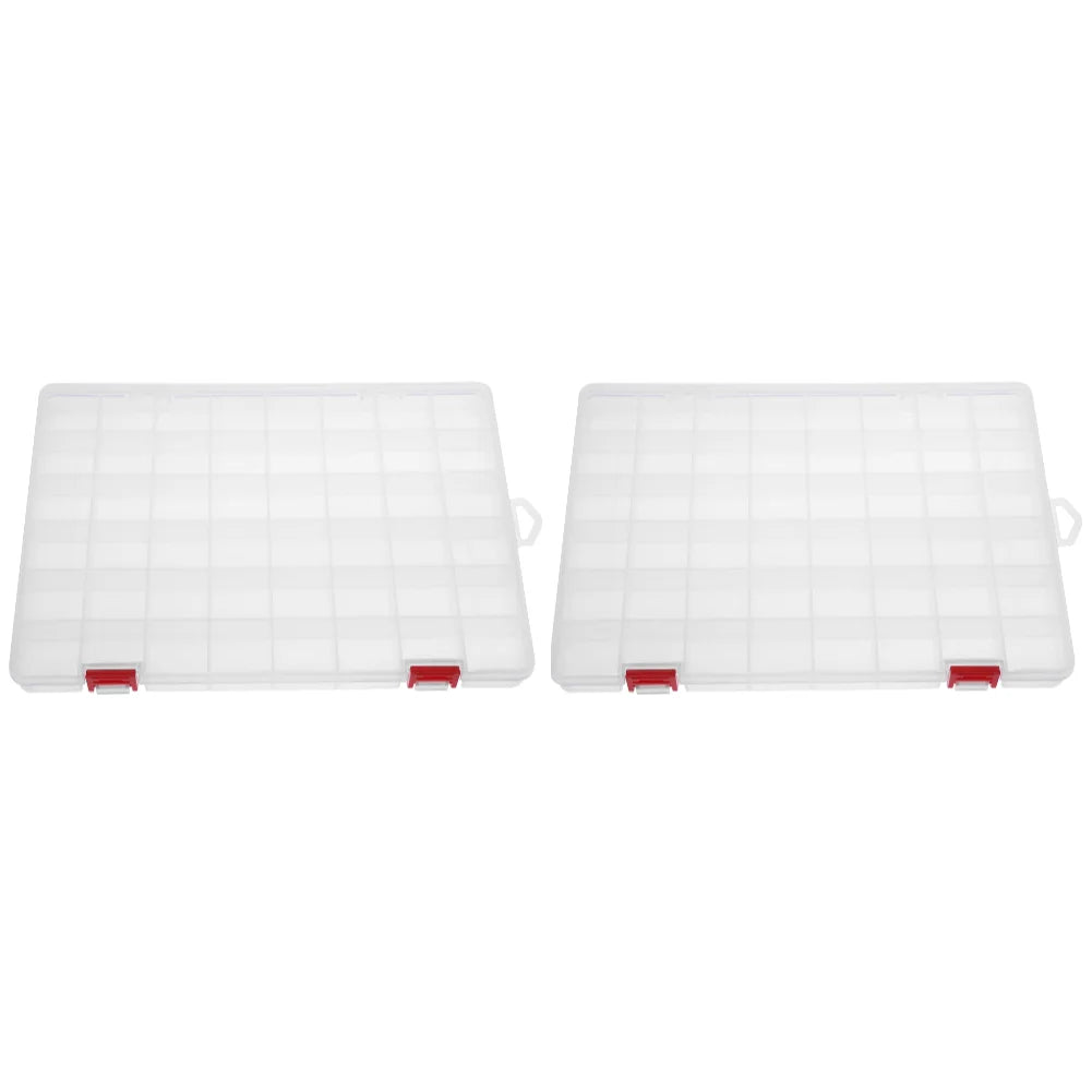 48 Grids Transparent Storage Box with Grids Container