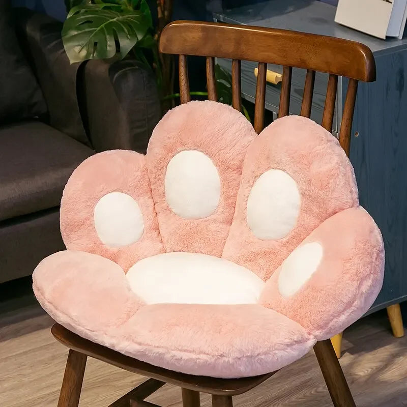 Kawaii Cat Paw Plush Toys Cute Soft Stuffed Floor Cushion