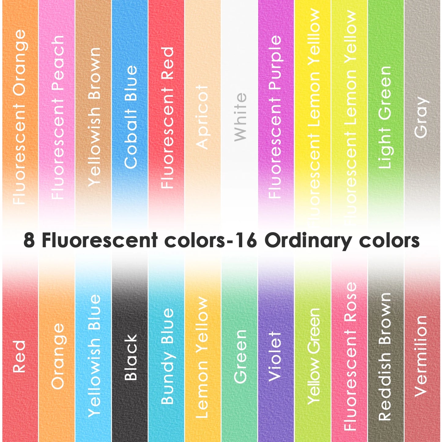 24Colors/Set Airbrush Paint Set, Water Based, Ready To Spray