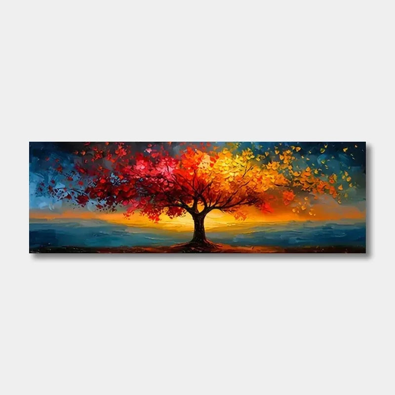 Tree of Life Canvas Poster Abstract Wall Art Modern Decor