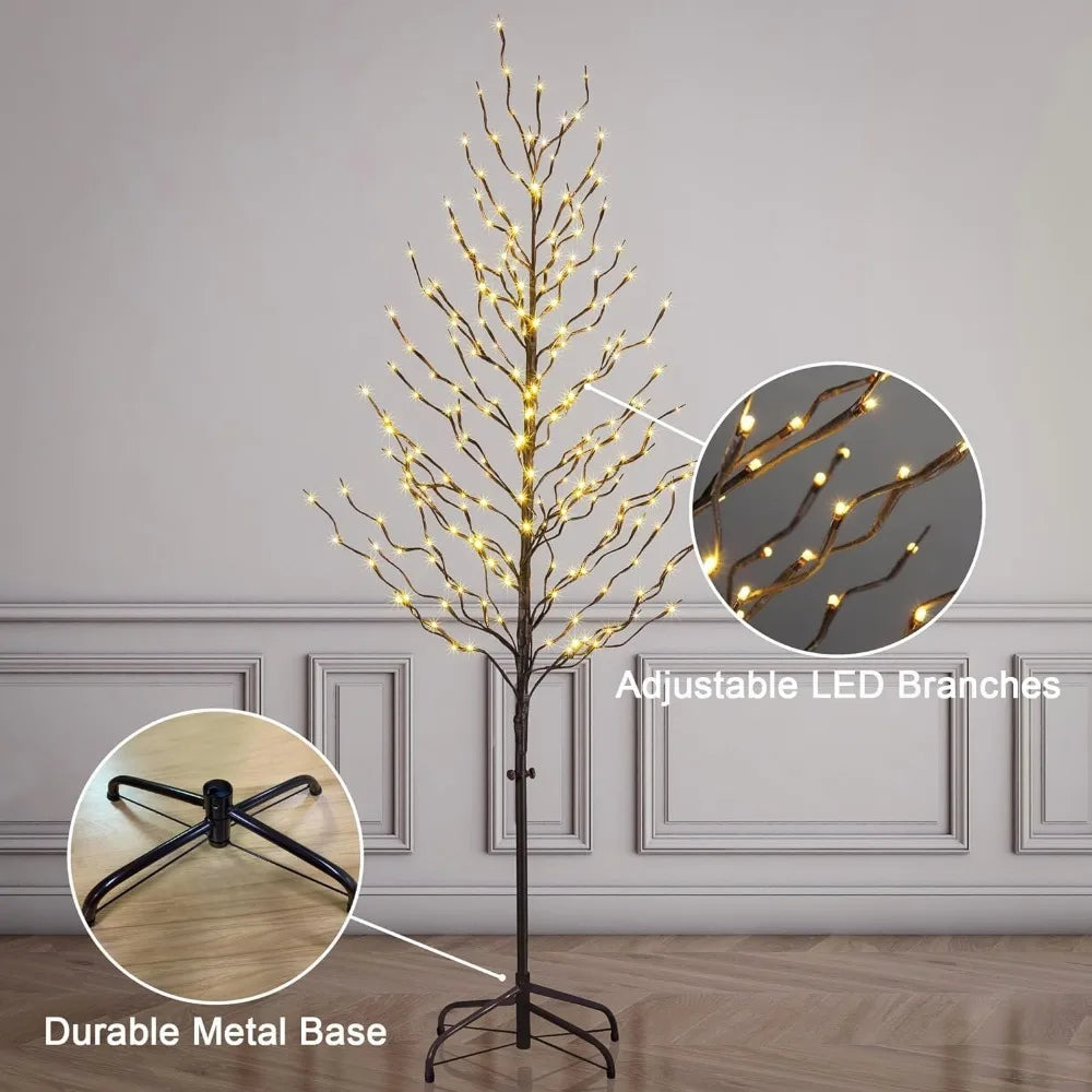 Decorative & Beautiful Set of 3 LED Star Light Trees