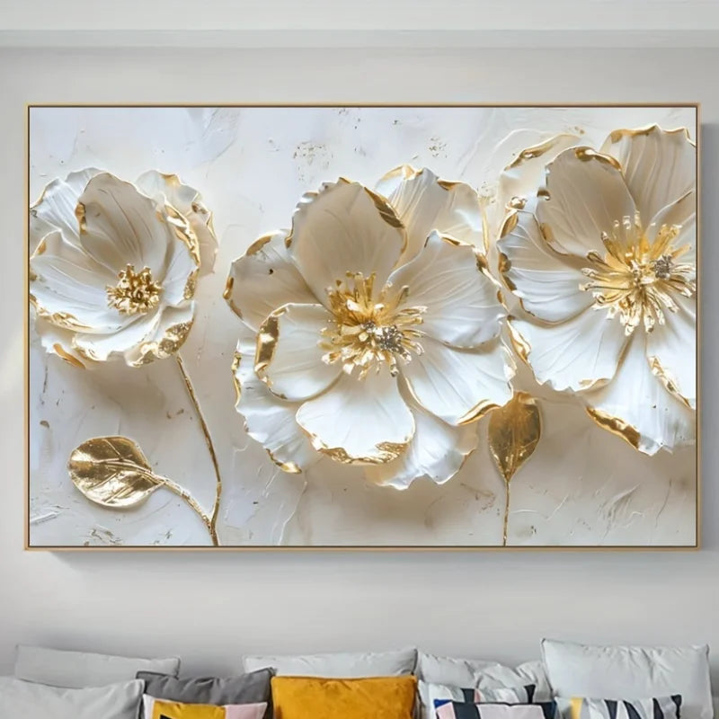 Abstract Floral Modern Art