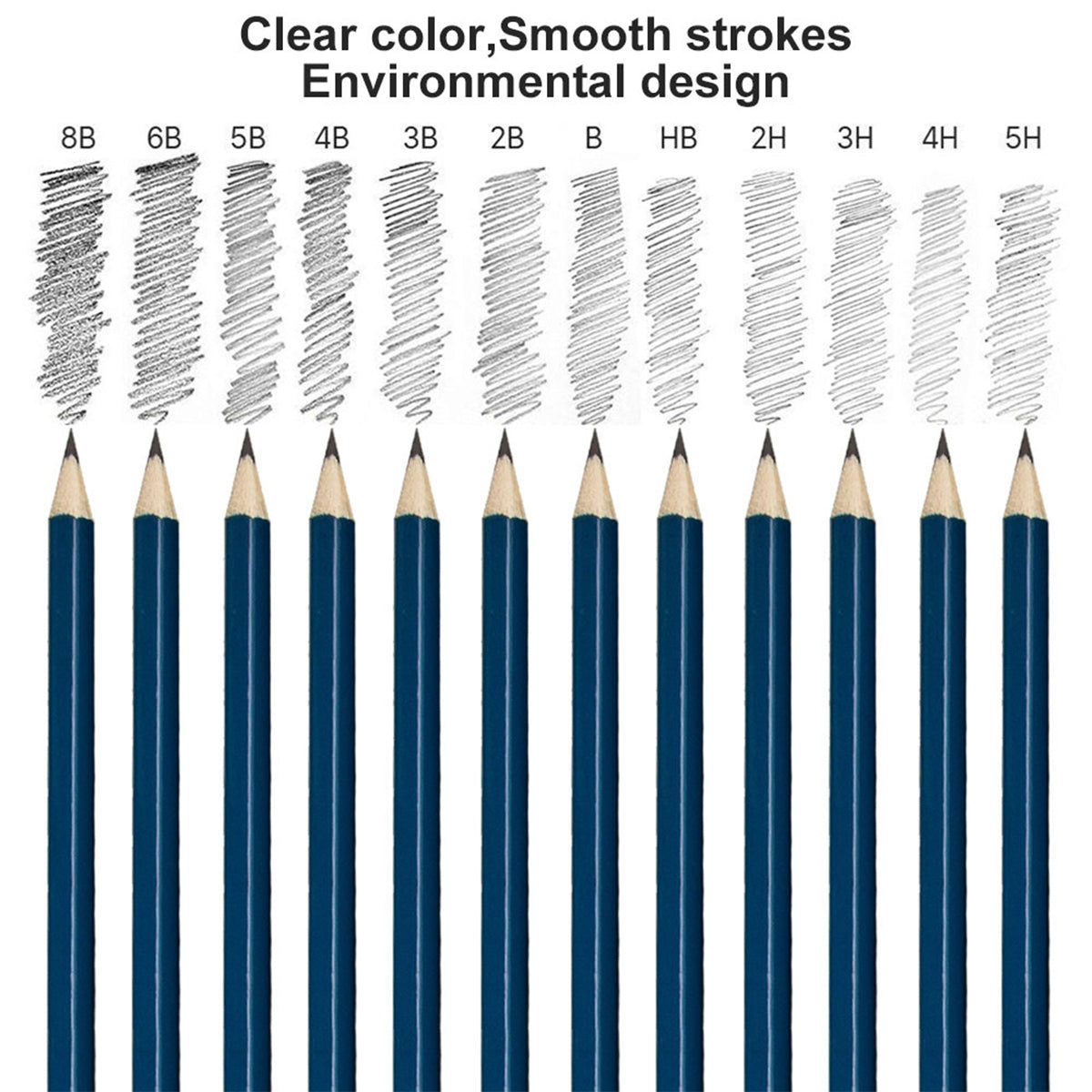 72Pcs Sketching Pencils Professionals Set