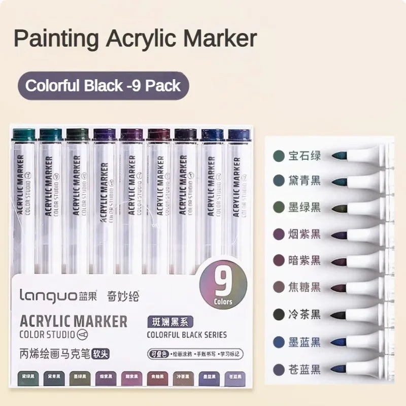 Acrylic Paint Art Marker Pen-Ceramic, Glass, Fabric