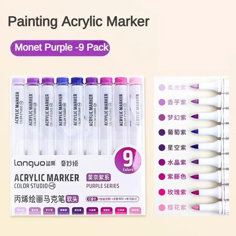 Acrylic Paint Art Marker Pen-Ceramic, Glass, Fabric