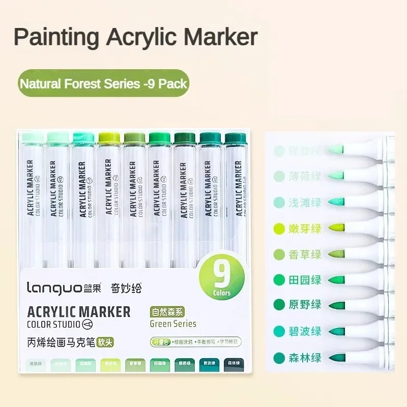 Acrylic Paint Art Marker Pen-Ceramic, Glass, Fabric