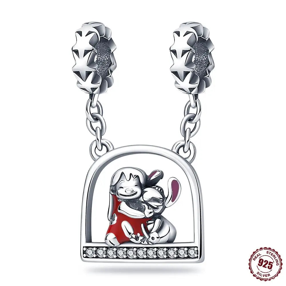 925 Sterling Safety Chain  Fit Pandora Bracelets