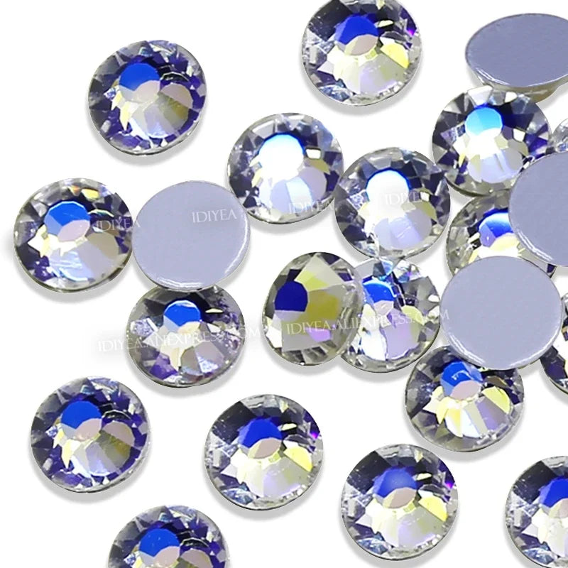 Moon Night hotfix rhinestones flatback crystal