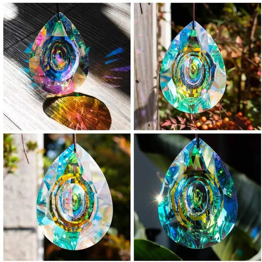 Hanging Crystal Prism Suncatcher for Window