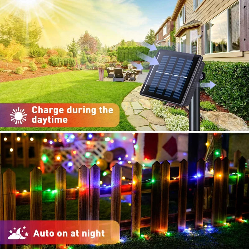 50/100/200/300LED Solar Light Outdoor String