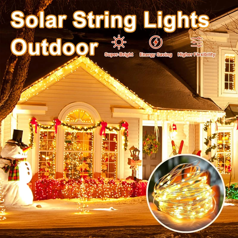 50/100/200/300LED Solar Light Outdoor String