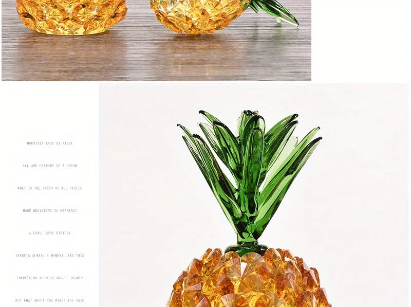 Crystal Ornaments Pineapple