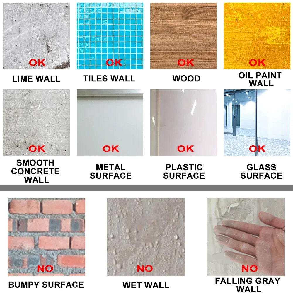 3D Brick Wall Stickers, Self-Adhesive Waterproof Stone