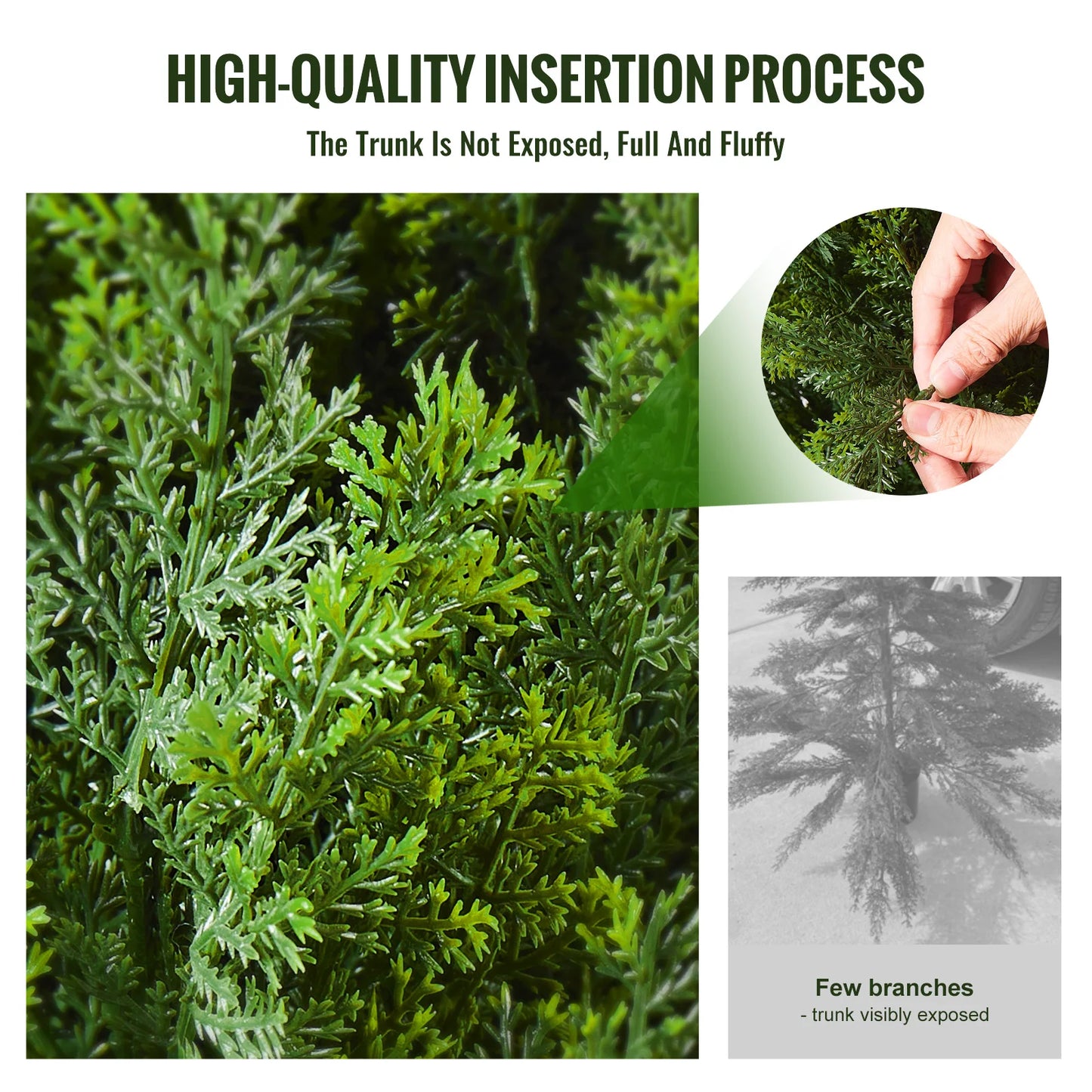Cedar Topiary Tree, Evergreen Pine