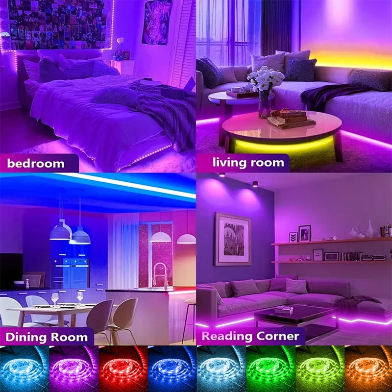 LED Strip Lights, APP Control, Color Changing