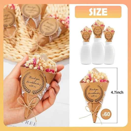 Mini Dried Flower Bouquet Magnet/Bulk