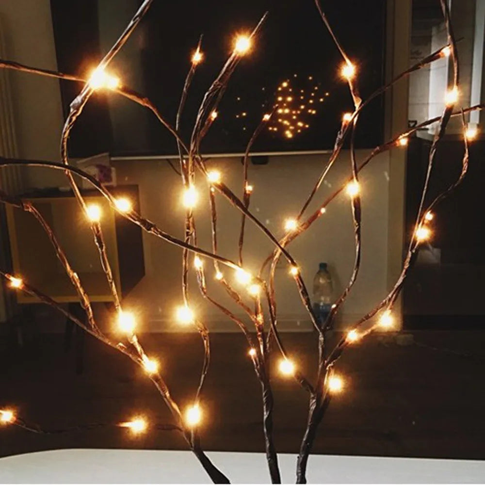 LED Willow Branch Lamp Floral Lights 20 Bulbs