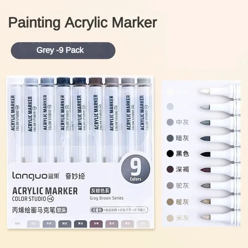 Acrylic Paint Art Marker Pen-Ceramic, Glass, Fabric