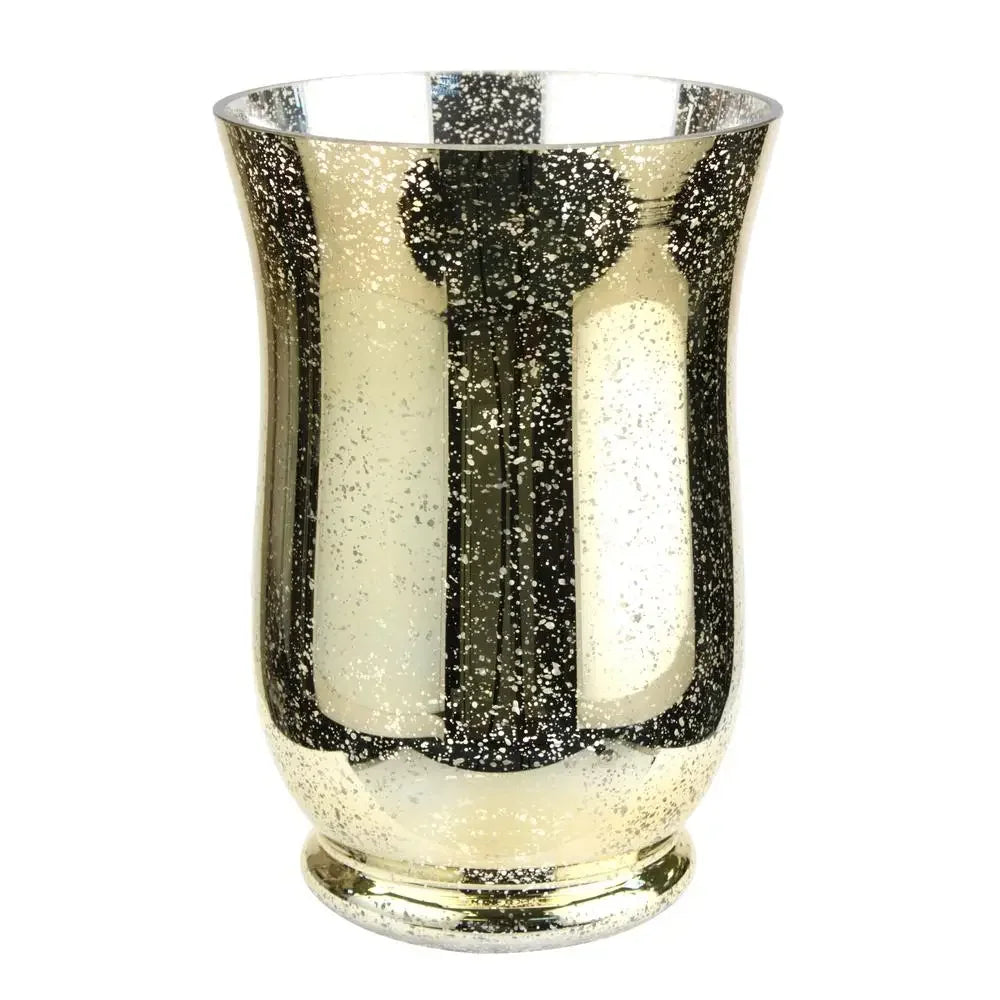 Luxury Mercury Glass Hurricane Candle Holder Collection