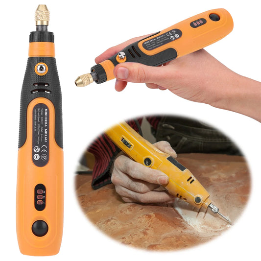 Electric Mini Wireless Drill 5000-15000RPM Engraving Pen