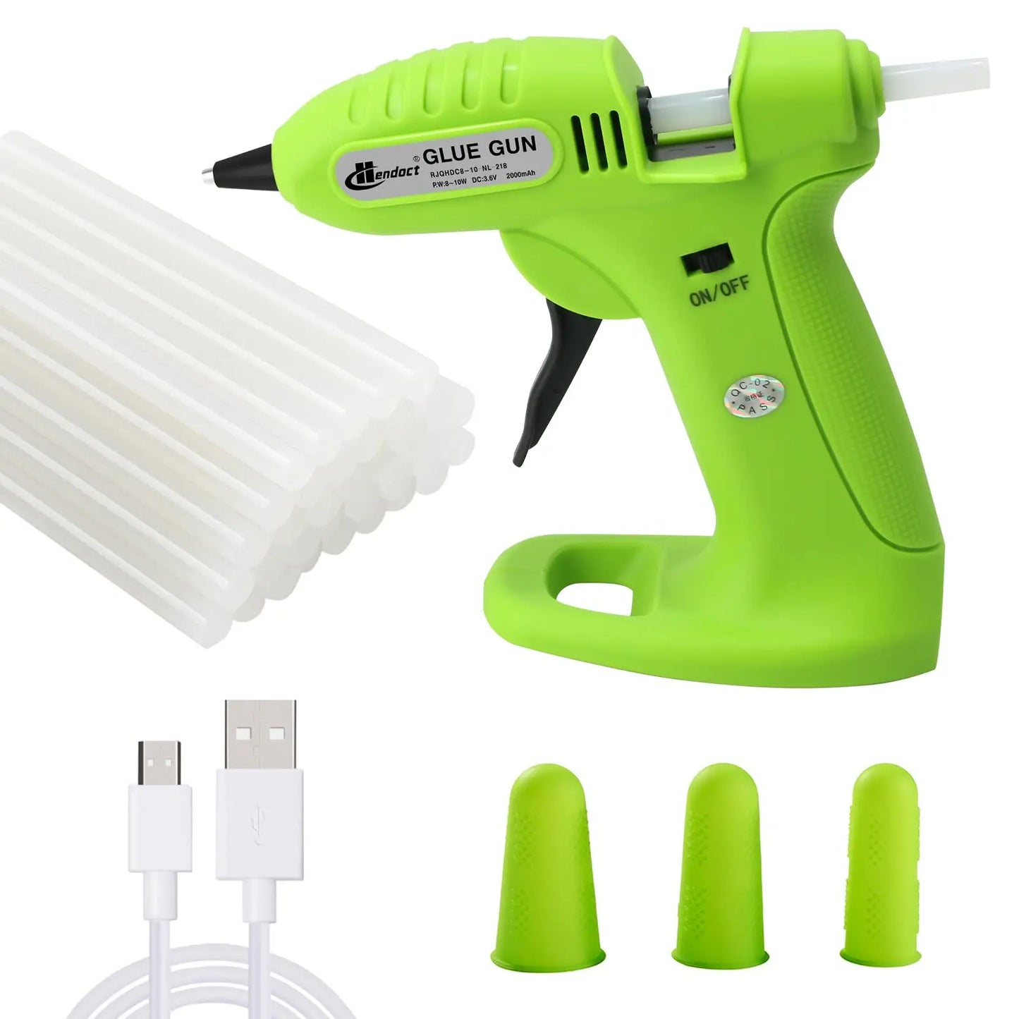 Cordless Hot Melt Small Glue Gun/30 Glue Sticks