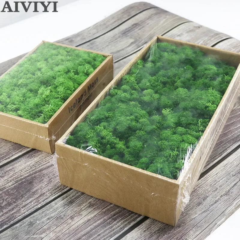 High Quality Artificial Green Fake Moss Grass