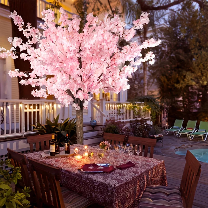 Handmade Artificial Cherry Trees, Natural Look