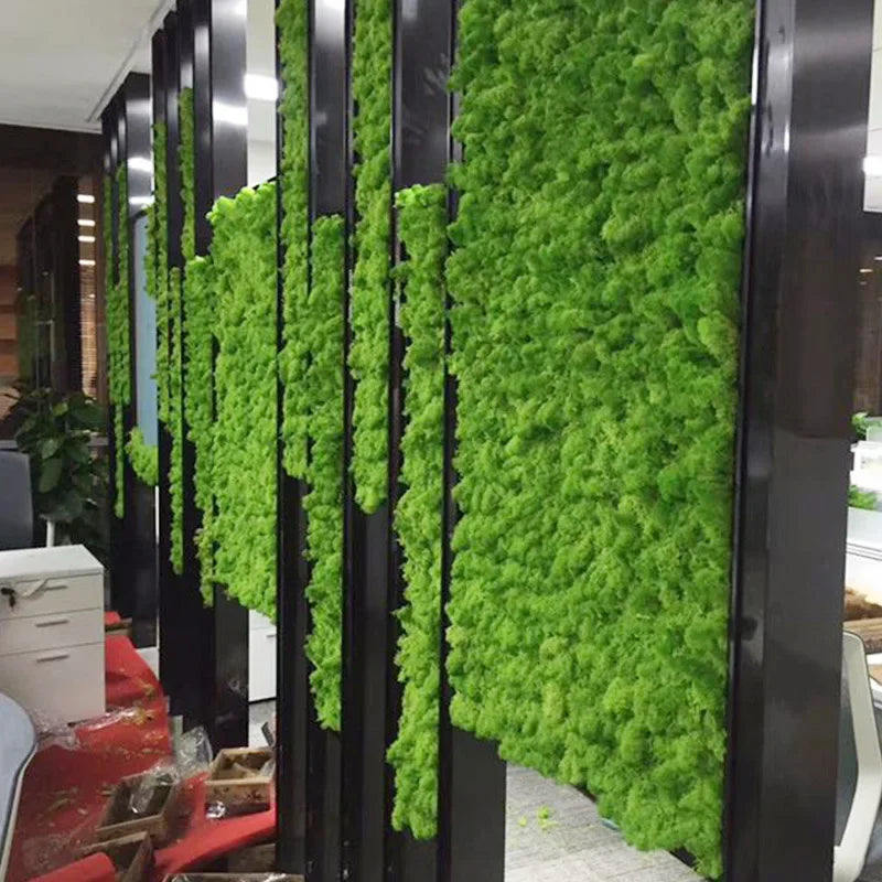 High Quality Artificial Green Fake Moss Grass