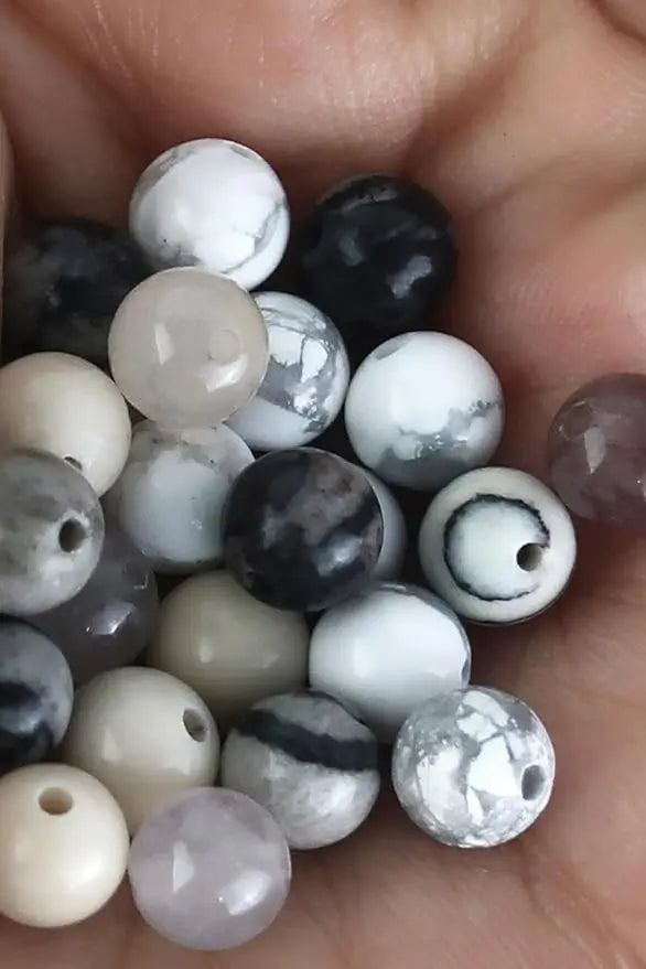 720pcs Natural Stone 6mm Beads w\Box