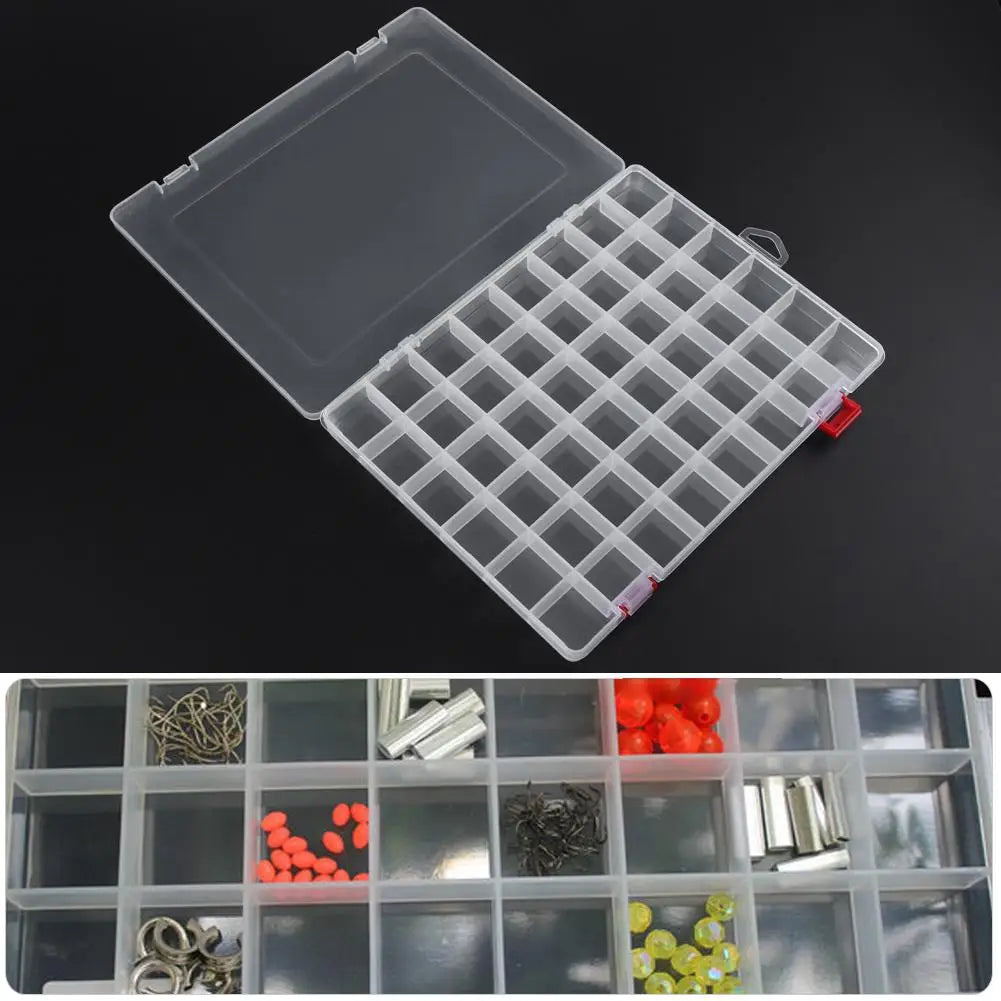 48 Grids Transparent Storage Box with Grids Container