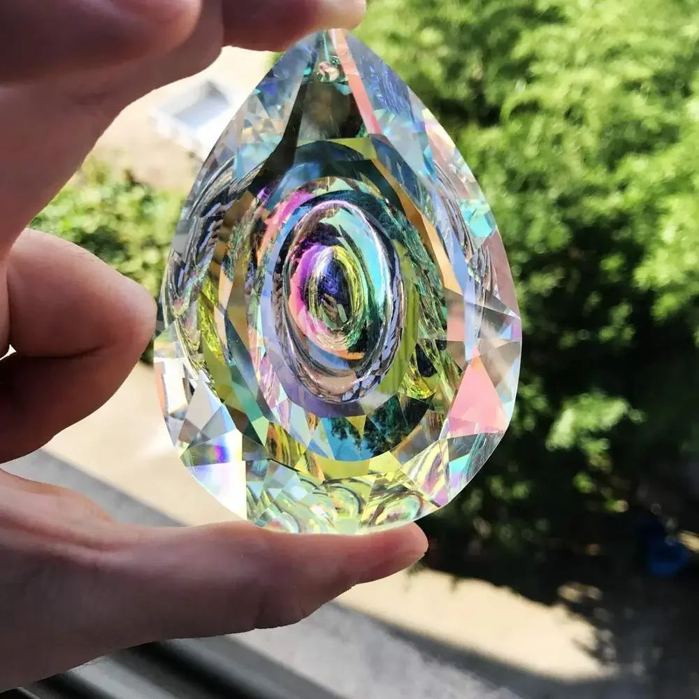 Hanging Crystal Prism Suncatcher for Window