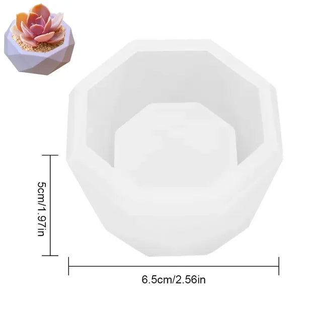 3D Lotus Candle Holder Silicone Mold for DIY Wax, Clay Epoxy Resin Craft