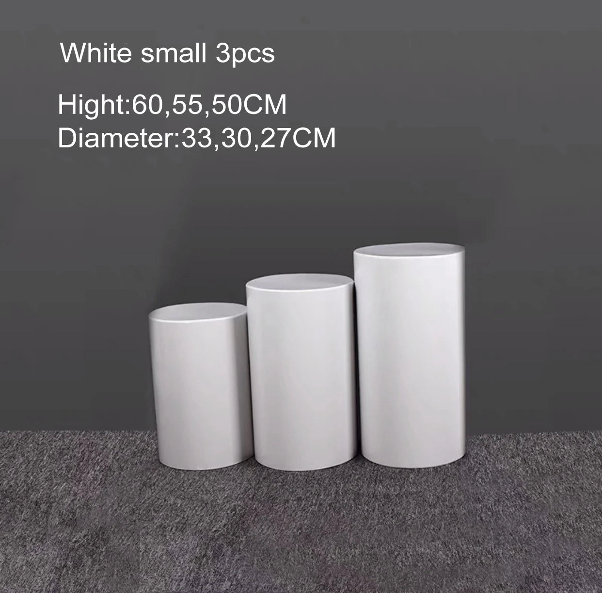 Cylinder Pedestal Display/Art Pillars/DIY Decorations