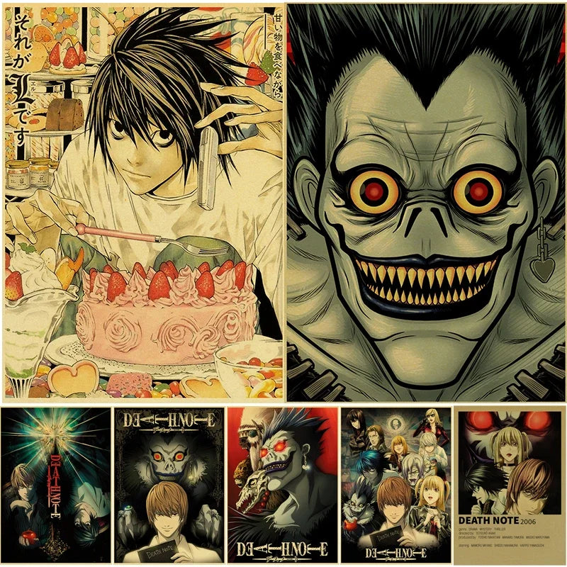 Death Note Ryuk Anime Posters/Decor