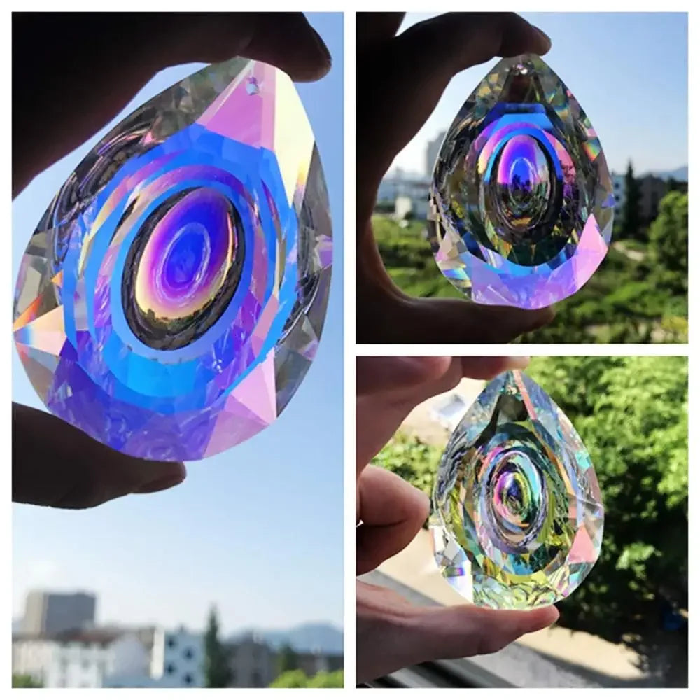 Hanging Crystal Prism Suncatcher for Window