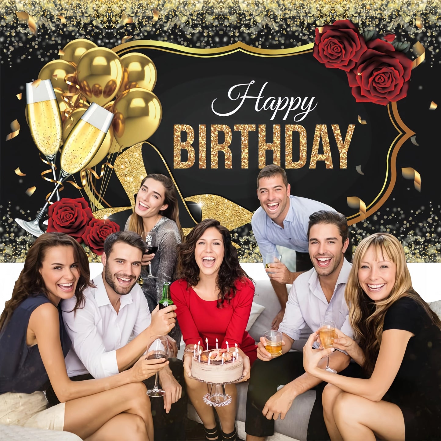 Birthday Party Photo Backdrop