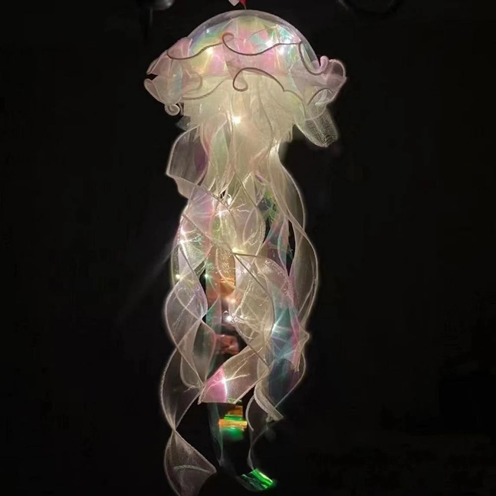 Jellyfish Lamp Portable Flower Lamp Jellyfish Wind Chimes