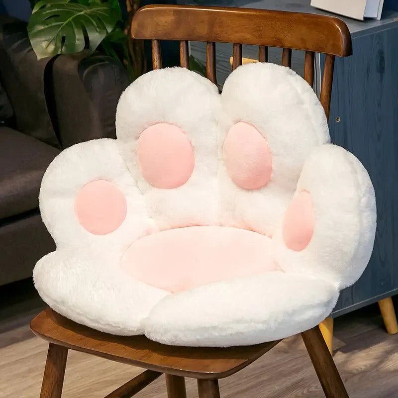 Kawaii Cat Paw Plush Toys Cute Soft Stuffed Floor Cushion