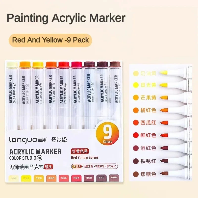 Acrylic Paint Art Marker Pen-Ceramic, Glass, Fabric